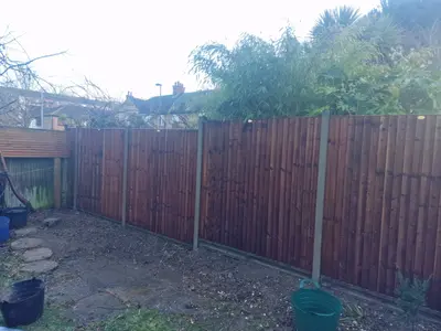 Professional fencing installation